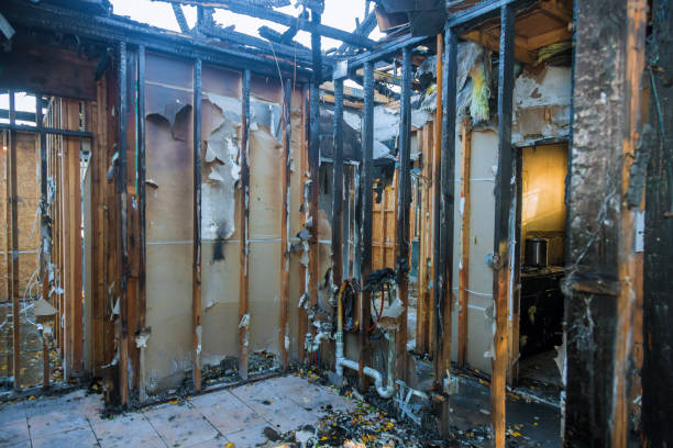 Professional Fire Damage Removal technician working in Ben Avon, SC